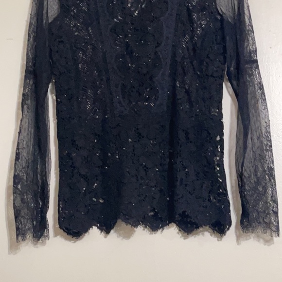 Lucky Brand lace longsleeve top - Picture 3 of 3